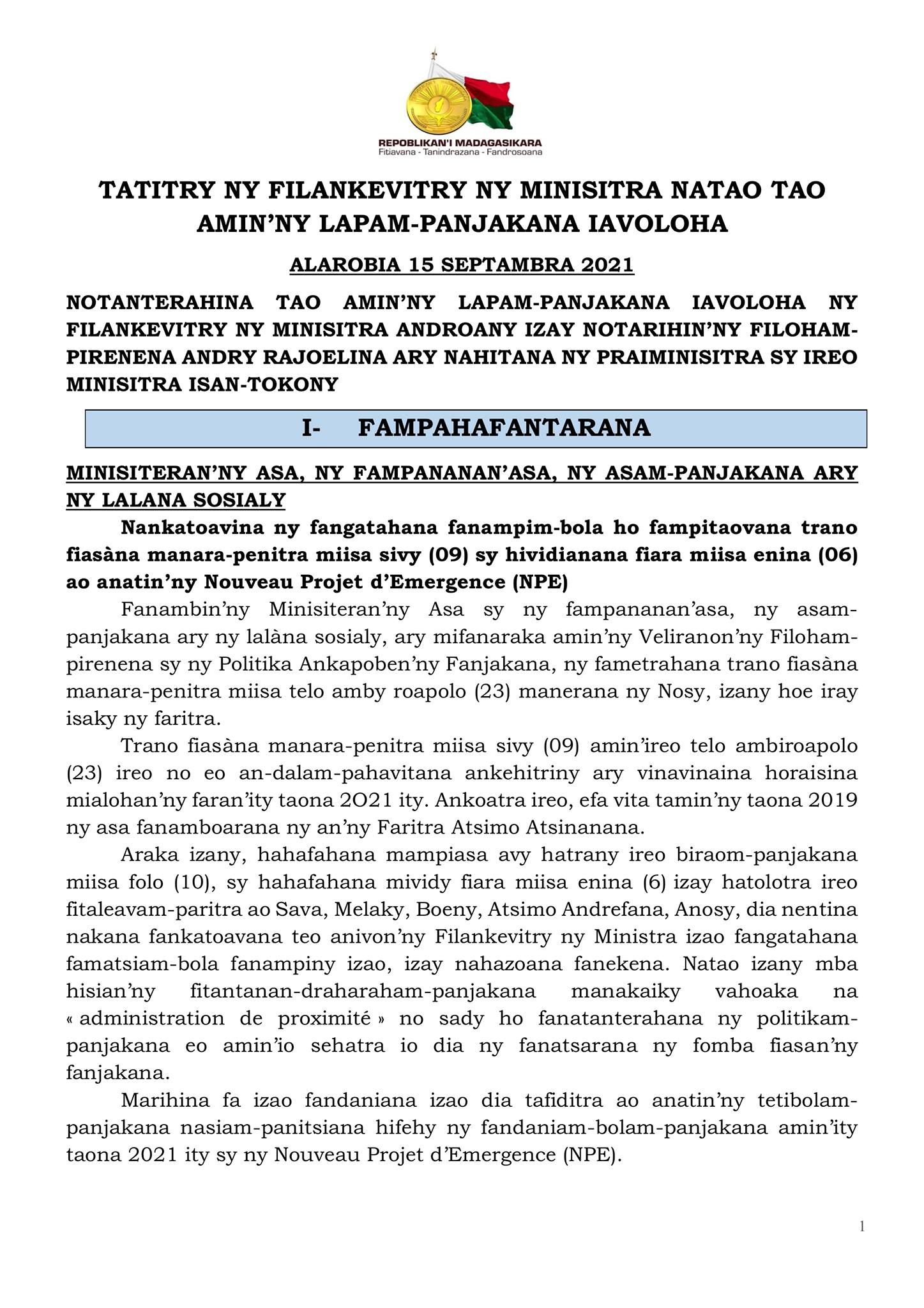 last news